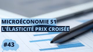 L’élasticité prix croisée  microéconomie S1 [upl. by Eecak424]