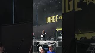 Wage War  Manic  Live at Rockville 2024 concert concerts festival livemusic metal metalcore [upl. by Etnuahs]