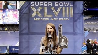 R29 Goes To Super Bowl XLVIII  Vanessa Cam  Refinery29 [upl. by Nyliram]