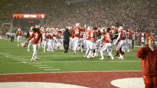 quotJump Aroundquot at Camp Randall Nov 15 2014 Wisconsin Badgers vs Nebraska Cornhuskers [upl. by Gregorius]