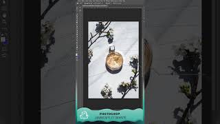 Short Photoshop  Luminosité et objet publicitaire [upl. by Carlick21]