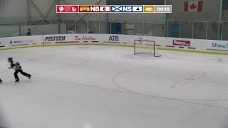 2019 CWG  Ringette  Game 13  NB vs NS [upl. by Hurst]