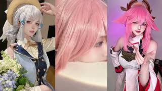 Tiktok vitamin cosplay anime girlmê xỉu luôn33 [upl. by Stock]