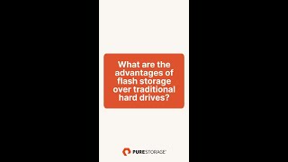 What are the advantages of flash storage over traditional hard drives [upl. by Tiersten830]