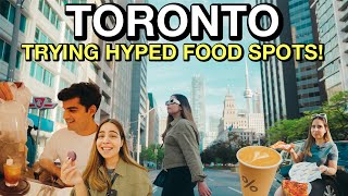 Trying New Spots In Downtown Toronto MOST HYPED RESTAURANTS 2023 [upl. by Gabriela]