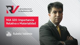 Importancia relativa o materialidad en la planeación de una auditoría de estados financieros [upl. by Llebana283]