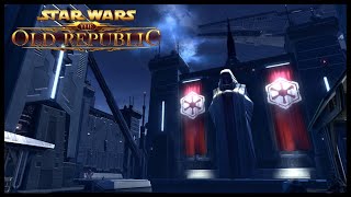 Dromund Kaas  Star Wars The Old Republic 🎧Ambient Soundscape🎧 ASMR  Jungle Planet Thunderstorm [upl. by Otti]