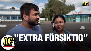 Besökarna efter olyckan på Skara sommarland quotExtra försiktigquot [upl. by Ecila]