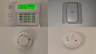 Fire Alarm System Test 1  Honeywell Vista 20P [upl. by Cindy358]