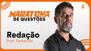 Banco de questões  Redação para ENEM e Vestibulares  Prof Fernando Andrade [upl. by Opalina]