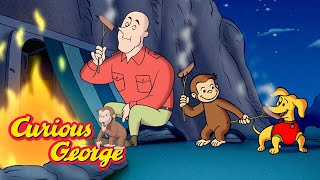 Camping with George 🐵 Curious George 🐵 Kids Cartoon 🐵 Kids Movies [upl. by Durkin]