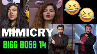 Rubina Dilaik Mimicry  Biggboss Season 15  Ronit Ashra  Mimicry  Bigg Boss Hindi  2021 [upl. by Moishe839]