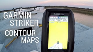 How to Use the Garmin Striker Contour Maps [upl. by Lenes]