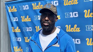 UCLA head coach DeShaun Foster’s final thoughts ahead of trip to No 16 LSU 918 [upl. by Hashum]