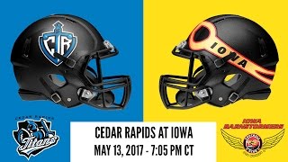 Week 13  Cedar Rapids Titans at Iowa Barnstormers [upl. by Sears]