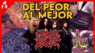 MORBID ANGEL  Rankeando del PEOR al MEJOR ÁLBUM [upl. by Mar]