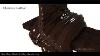 Realflow High Viscosity Chocolate Test [upl. by Lampert]