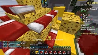 Bedwars  Admin Abuse [upl. by Ynaffit]