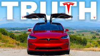 BRUTALLY Honest Review  Still Worth It  Tesla Model X 2024 [upl. by Antonella]