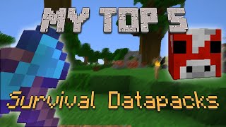 My Top 5 Survival Datapacks 113 [upl. by Celik28]