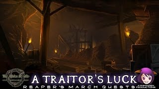 Elder Scrolls Online  L41 A Traitors Luck [upl. by Yspyg]