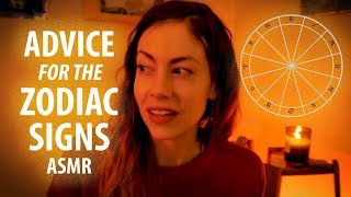 Advice for Zodiac Signs ASMR [upl. by Lebaron]