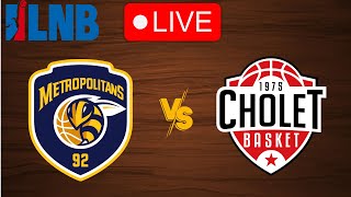 🔴 Live BoulogneLevallois vs Cholet  Live Play By Play Scoreboard [upl. by Beattie]