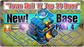 Th12 Most powerful Top 20 Base Layouts 2024  Th12 Best Base Layouts  Th12 Top 20 Bases [upl. by Sanger63]