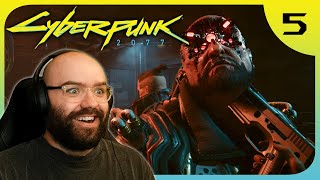 The Maelstrom Pickup  Cyberpunk 2077  Blind Playthrough Part 5 [upl. by Afatsuom]