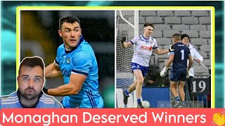 Monaghan STUN Dublin 😱 Dublin 114 Monaghan 39 👏 Match Reaction [upl. by Partan]