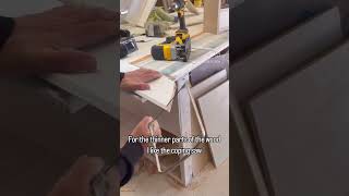 Last video in the series trim carpentry basics is coping trimcarpentry woodworking diy howto [upl. by Denton398]