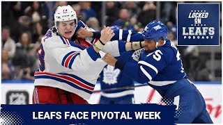 Toronto Maple Leafs pick up big win over Rangers but lose Lyubushkin face pivotal week vs Bruins [upl. by Scherle366]