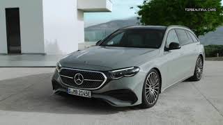 2024 Mercedes Benz EClass Estate RevealExterior Interior and Driving [upl. by Nelo]