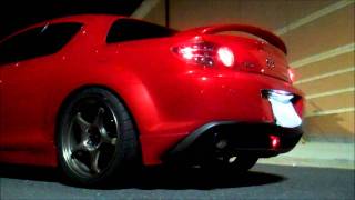 RX8 w HKS HiPower and Racing Beat Dual Resonated Midpipe [upl. by Naot149]