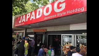 アキーラさん観察！カナダ・バンクーバー・JAPADOG（日本式ホットドッグ）Vancouver in Canada [upl. by Renate]