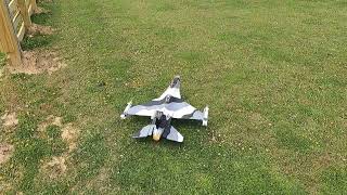 Freewing F16 70mm Flight one 4524 [upl. by Norbel]