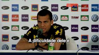 Daniel Alves provoca Argentina para defender Messi [upl. by Belamy]