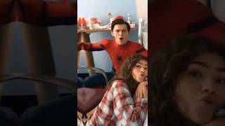 Spiderman and mj × copines edit🕷 spiderman tomholland marvel [upl. by Woehick221]