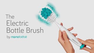 The AllNew Nanobébé Electric Baby Bottle Brush  Revolutionize Your Routine [upl. by Eulaliah]