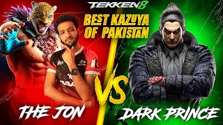 Best Kazuya Player  The Jon King Vs The Dark Prince Kazuya  FT 7 [upl. by Philipines]