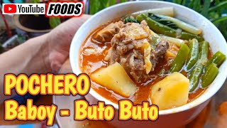 POCHERO BABOY  BUTO BUTO  Easy Pochero Recipe  How to Cook  HULA MO ULAM MO 1ST WINNER [upl. by Malkah]