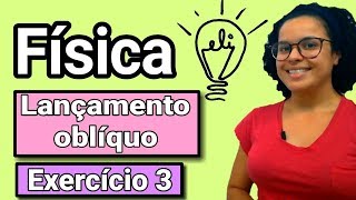 CEFET Um caminhão se desloca em movimento retilíneo Lançamento oblíquo  Exercício 3 [upl. by Koressa]