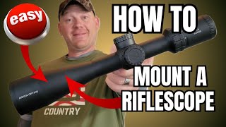 How To Mount A Riflescope [upl. by Petty]