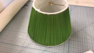 How We Make Our Handsewn Custom Lampshades  Oriental Lamp Shade Company [upl. by Marashio]