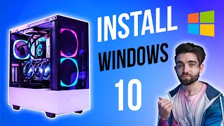 How to Install Windows 10 on your NEW PC And how to activate it [upl. by Nannarb682]