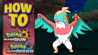 HOW TO GET Hawlucha in Pokémon Ultra Sun and Ultra Moon [upl. by Aikrehs]