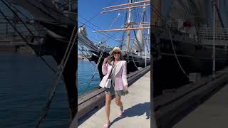 Sightseeing San Diego in my new Dior espadrilles Outfit yay or nay shorts [upl. by Caneghem]