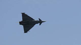 Torre del Mar Airshow 2024  Eurofighter Typhoon [upl. by Rorry]