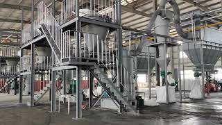 Fine impact mill to process petroleum coke [upl. by Oidacra]