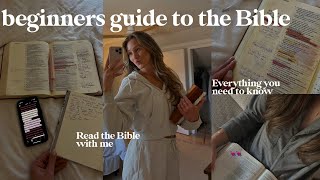 The ULTIMATE beginners guide to the Bible what you need to know tips for reading best resources [upl. by Chaffin]